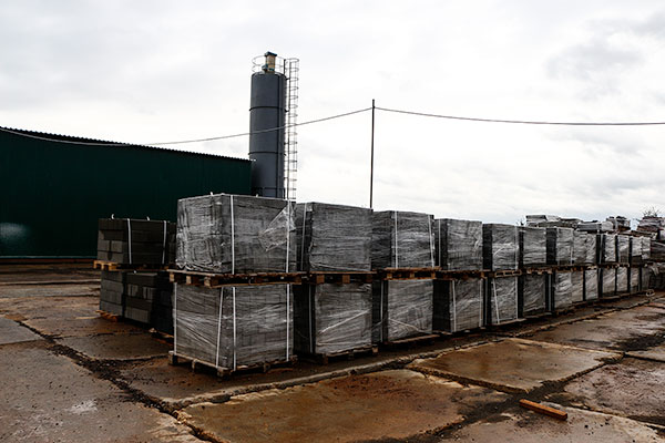 Вибропресованная тротуарная плитка производство